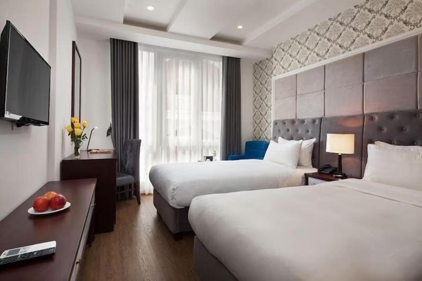 Skyline Hanoi Hotel Bagian luar foto